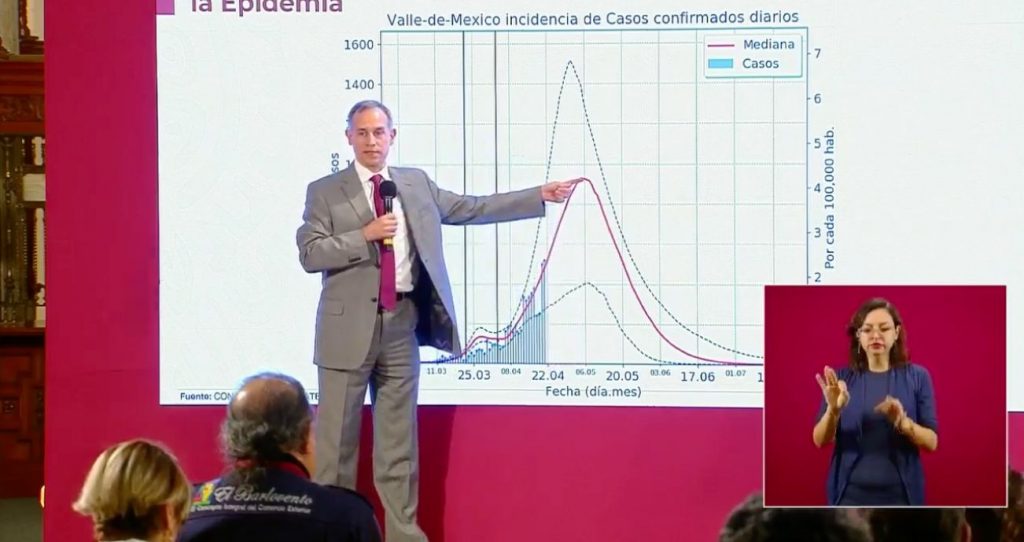 Esperan momento cumbre de epidemia para el 6 de mayo