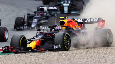 Sergio Pérez, piloto de Red Bull en el Gran Premio de Austria.