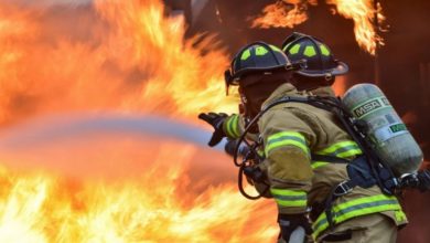 Bomberos mexicanos