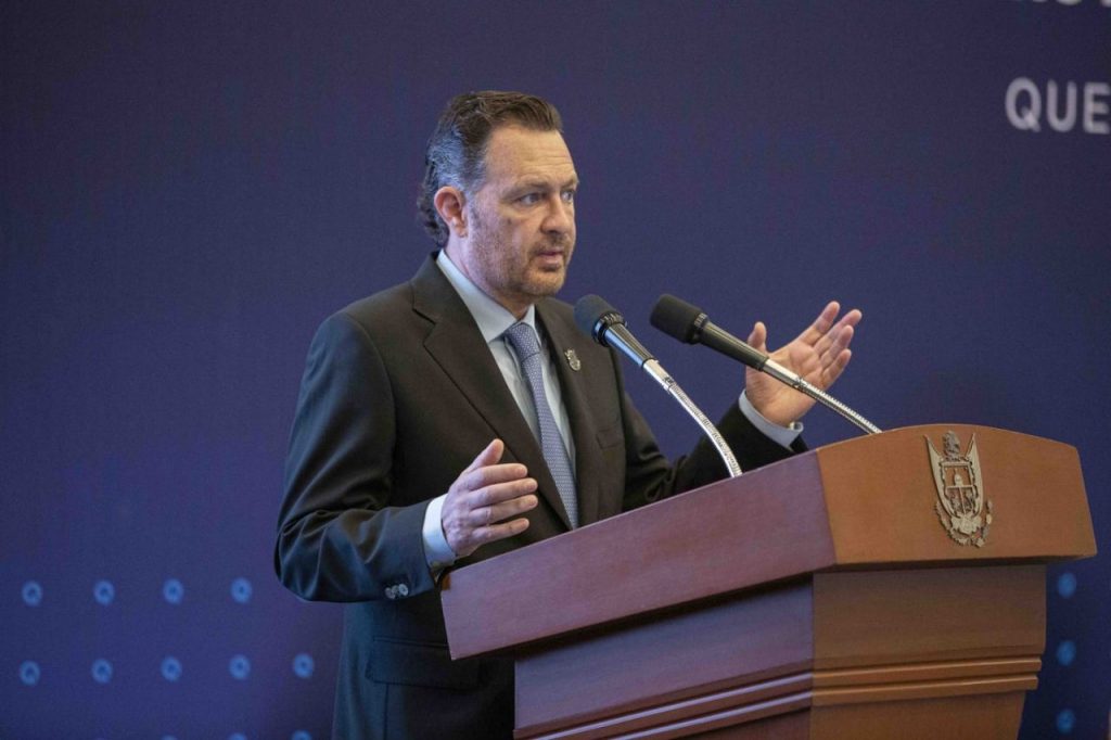 Mauricio Kuri González, gobernador de Querétaro.
