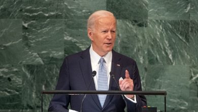 ONU/Cia Pak Joseph Biden se dirige al pleno de la Asamblea General de la ONU.