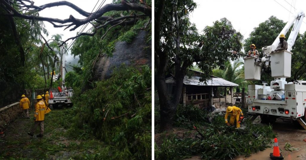 CFE tormenta Lester