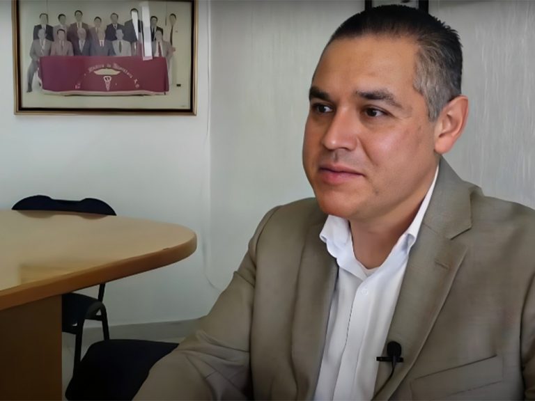 Rodrigo Miguel González, presidente del Colegio Médico de Querétaro.