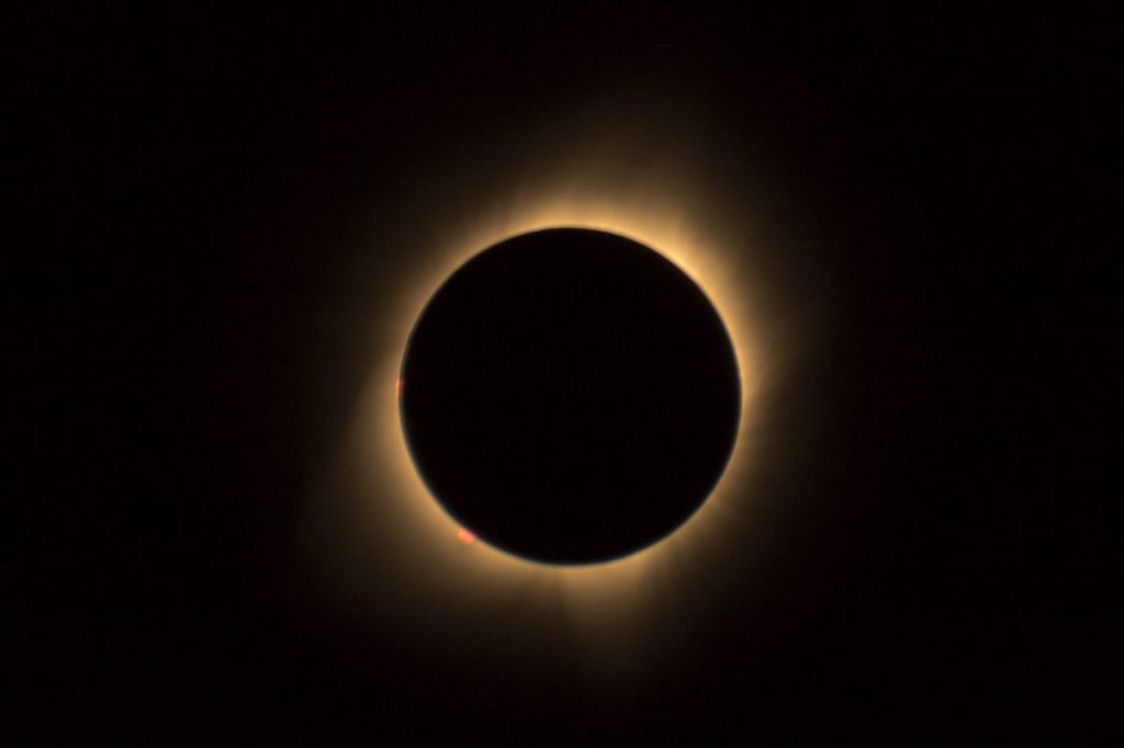 eclipse digital wallpaper