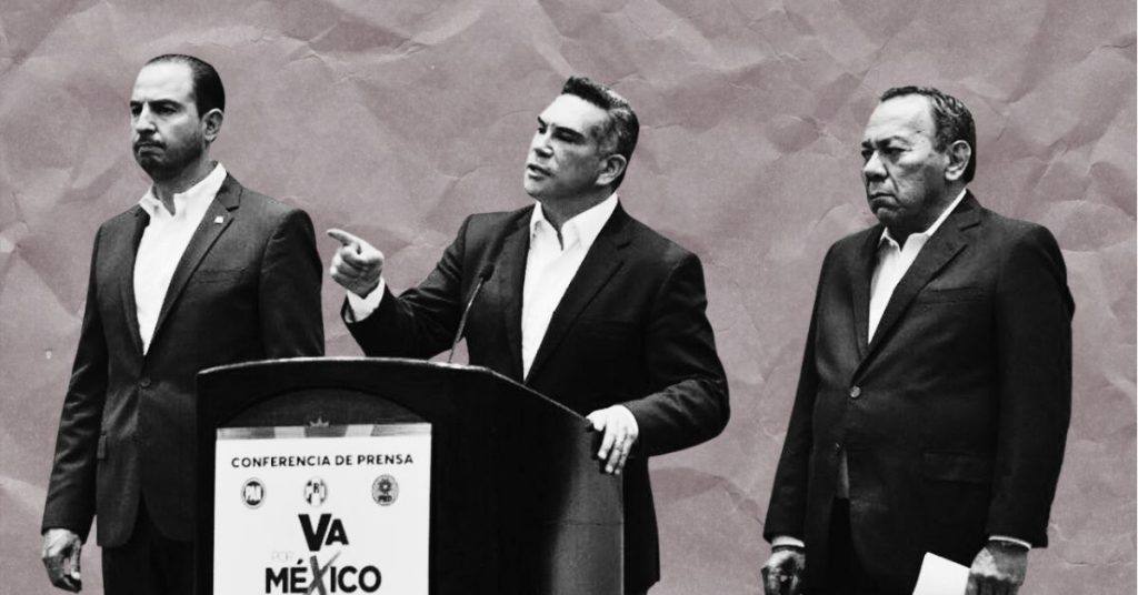 López Obrador confeccionó un saco y los actuales dirigentes de PRI, PAN y PRD se lo han puesto.