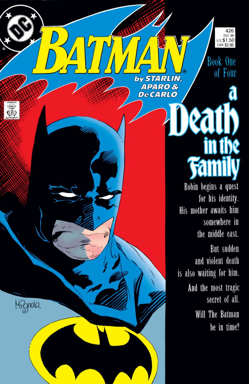 Batman… “Muerte en la familia”.