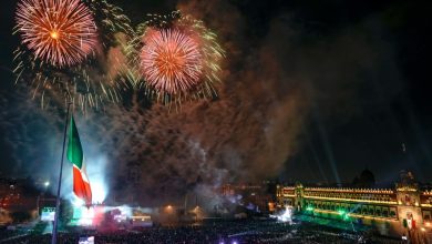 Ceremonia del 213 aniversario del inicio de la lucha por la independencia en el Zócalo de la Ciudad de México. Foto: Especial