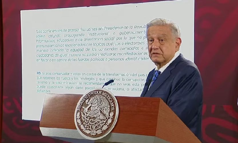 Andrés Manuel López Obrador. Foto: Captura de pantalla.