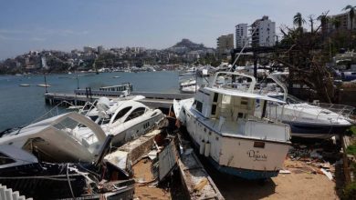 Daños en Acapulco tras el huracán Otis. Foto: Especial.