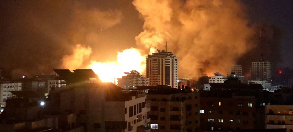 Bombardeos en Gaza. Foto: UNICEF.