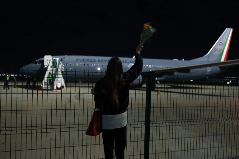 Gobierno de México repatria a connacionales que estaban en Israel. Foto: SRE.