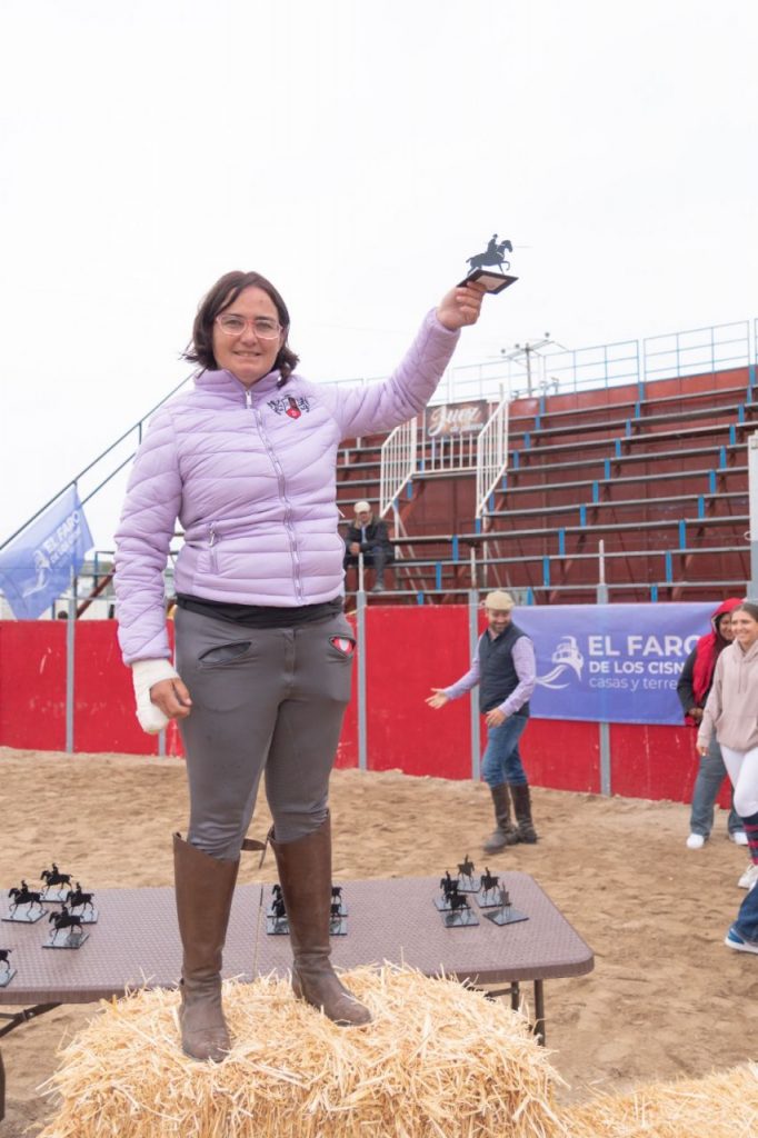 Arantza Murúa, ganadora en Debutantes Grupo I.