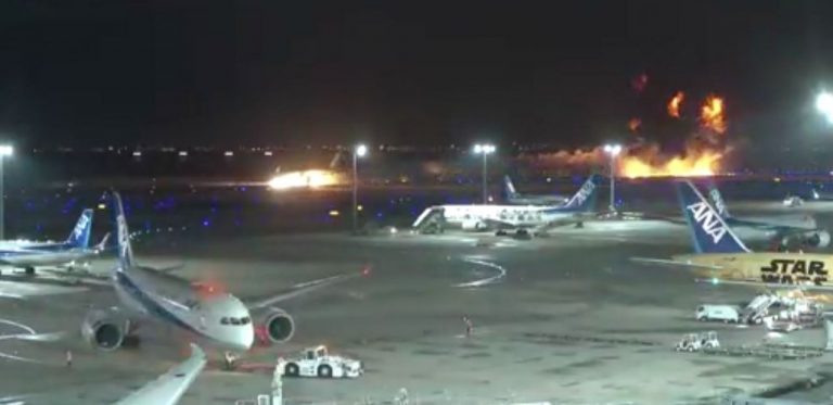 Foto: Captura de pantalla de transmisión de la NHK de Japón.