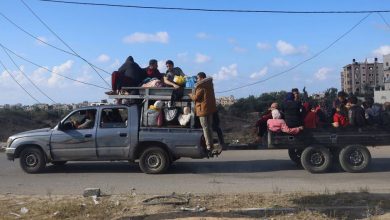 UNICEF/Eyad El Baba Las personas que huyen de los combates en Gaza siguen buscando lugares seguros donde refugiarse en el enclave.