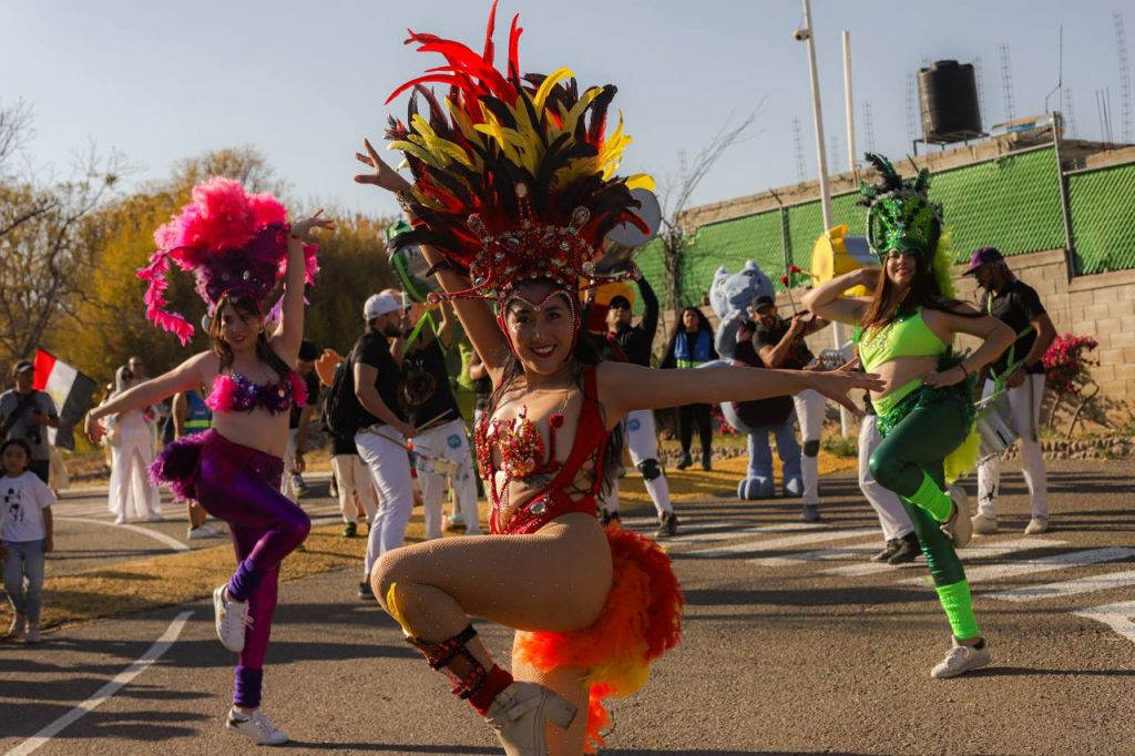 Caravana Internacional en el Parque Bicentenario de Querétaro. 