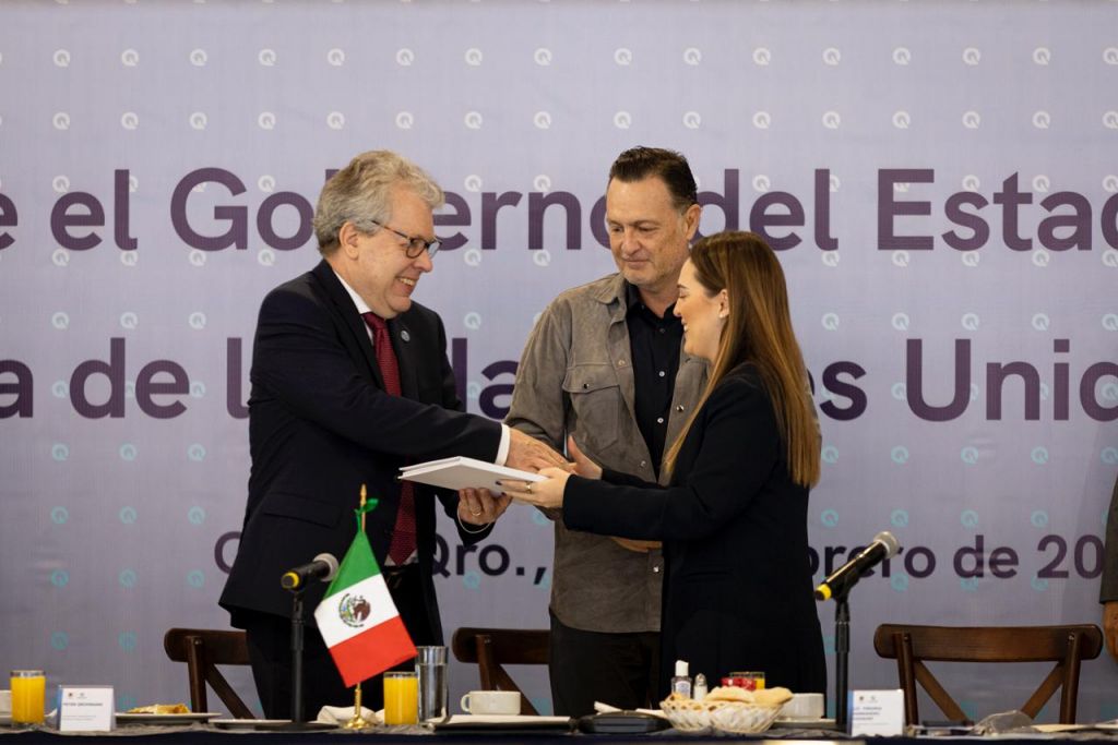Representantes del Sistema de Naciones Unidas en México se reunieron con el Gobernador para establecer prioridades y oportunidades de cooperación