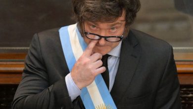 Javier Milei, presidente de Argentina