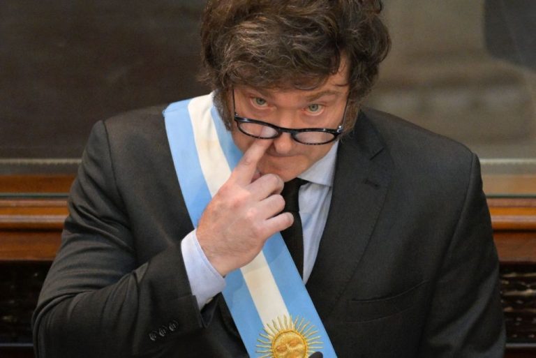 Javier Milei, presidente de Argentina