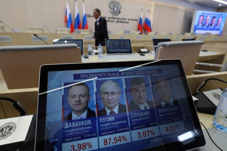 Putin se reelige por quinta ocasión.