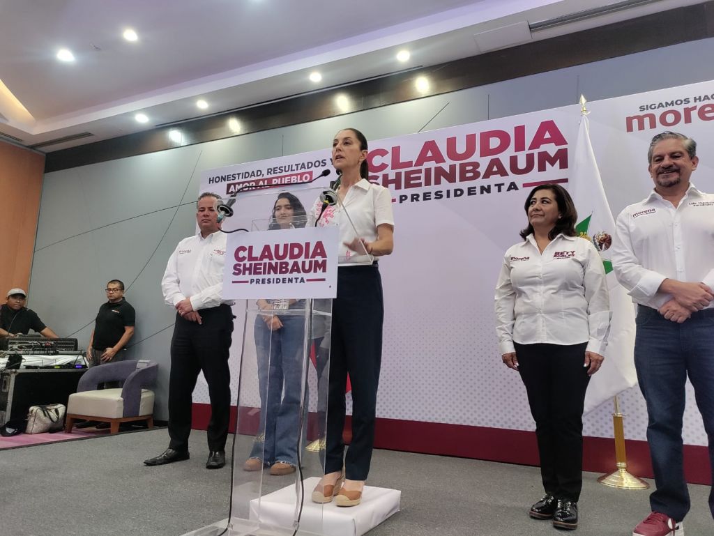Rueda de prensa de Claudia Sheinbaum en Querétaro