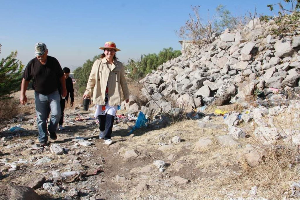 Urge frenar invasiones en Sierra de Guadalupe: Azucena Cisneros