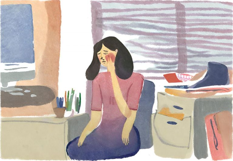 Salud menta y trabajo.