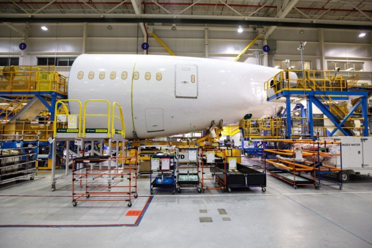 Linea de ensamble de Boeing