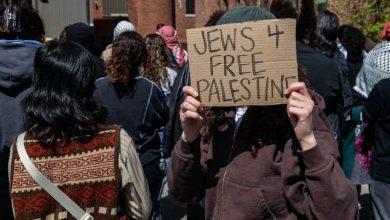 Protestas en Boston por Gaza
