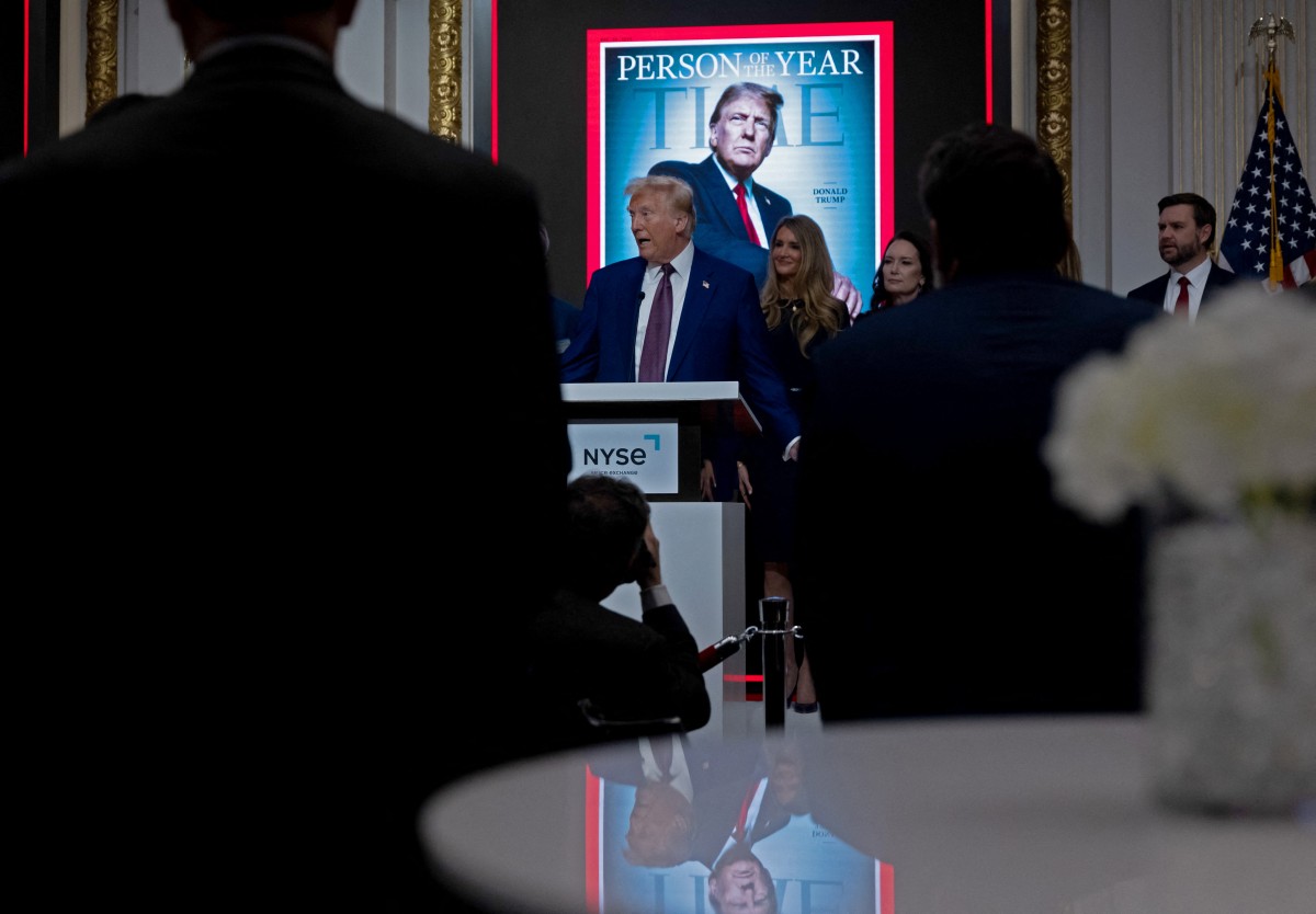 Trump, persona del año de la revista Time.