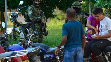 Colombia y Guerrillas en la frontera