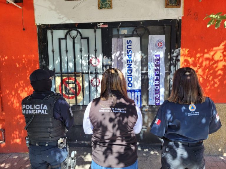 Clausura de baños en San Francisquito