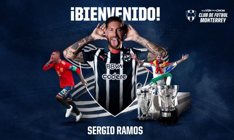Sergio Ramos es nuevo jugador de Rayados de Monterrey