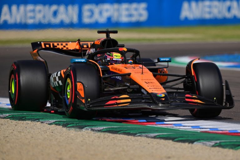 Oscar Piastri en Imola