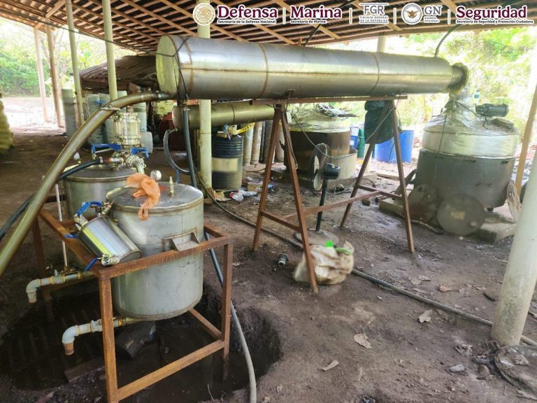 Laboratorio de metanfetaminas.