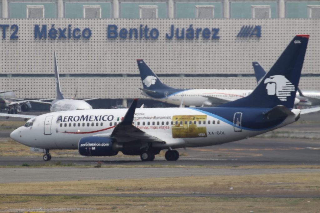 Avión de Aeroméxico