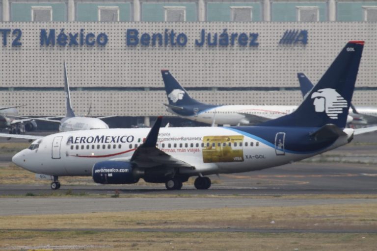 Avión de Aeroméxico