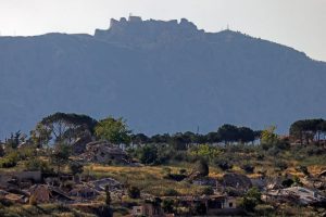 Vista del Castillo de Beaufort, al sur de Líbano, tras ofensiva israelí.