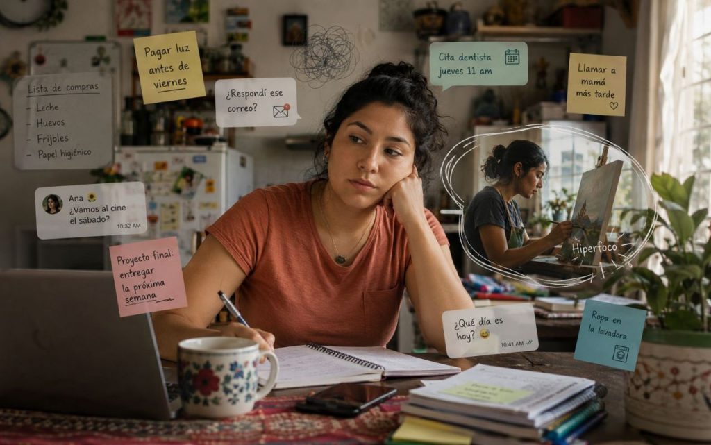 TDAH no es flojera: afecta atención, impulsos y organización