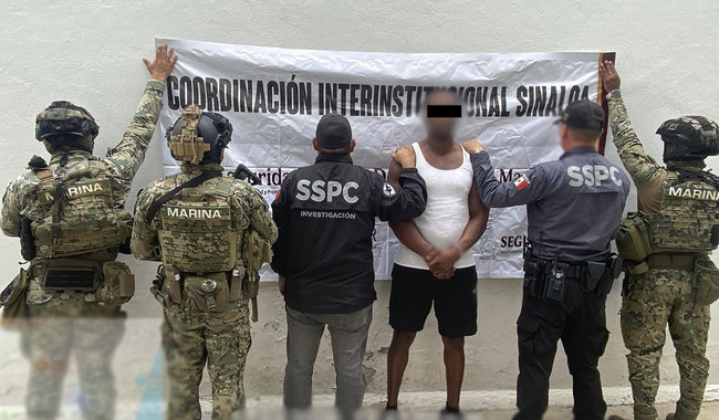 Detienen en Mazatlán a estadounidense ligado a Los Chapitos y buscado por narcotráfico