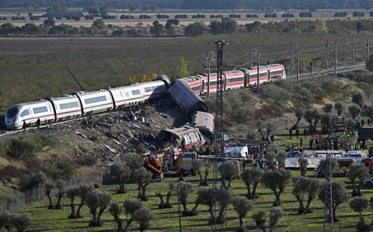 Accidente ferroviario en España